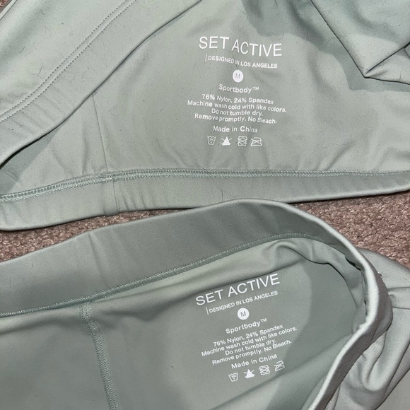 Set Active Sporty Skirt and Scoop Bra in Vice - Picture 3 of 3